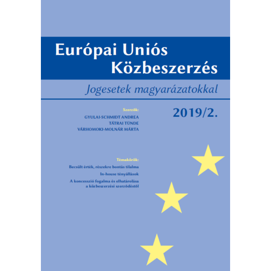 Európai Uniós Közbeszerzés 2019/2.
